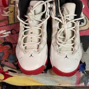 Jordan Kids Sneakers - White and Red